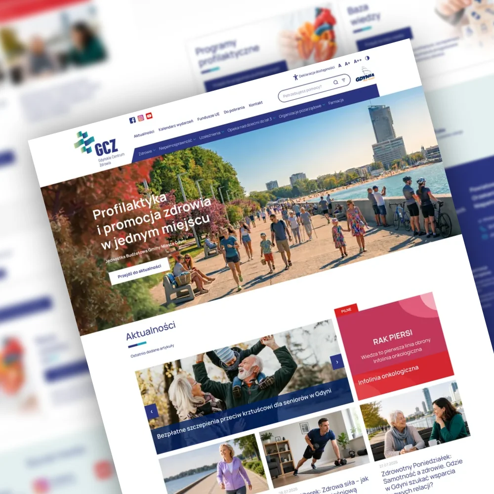 Serwis internetowy Gdyńskiego Centrum Zdrowia