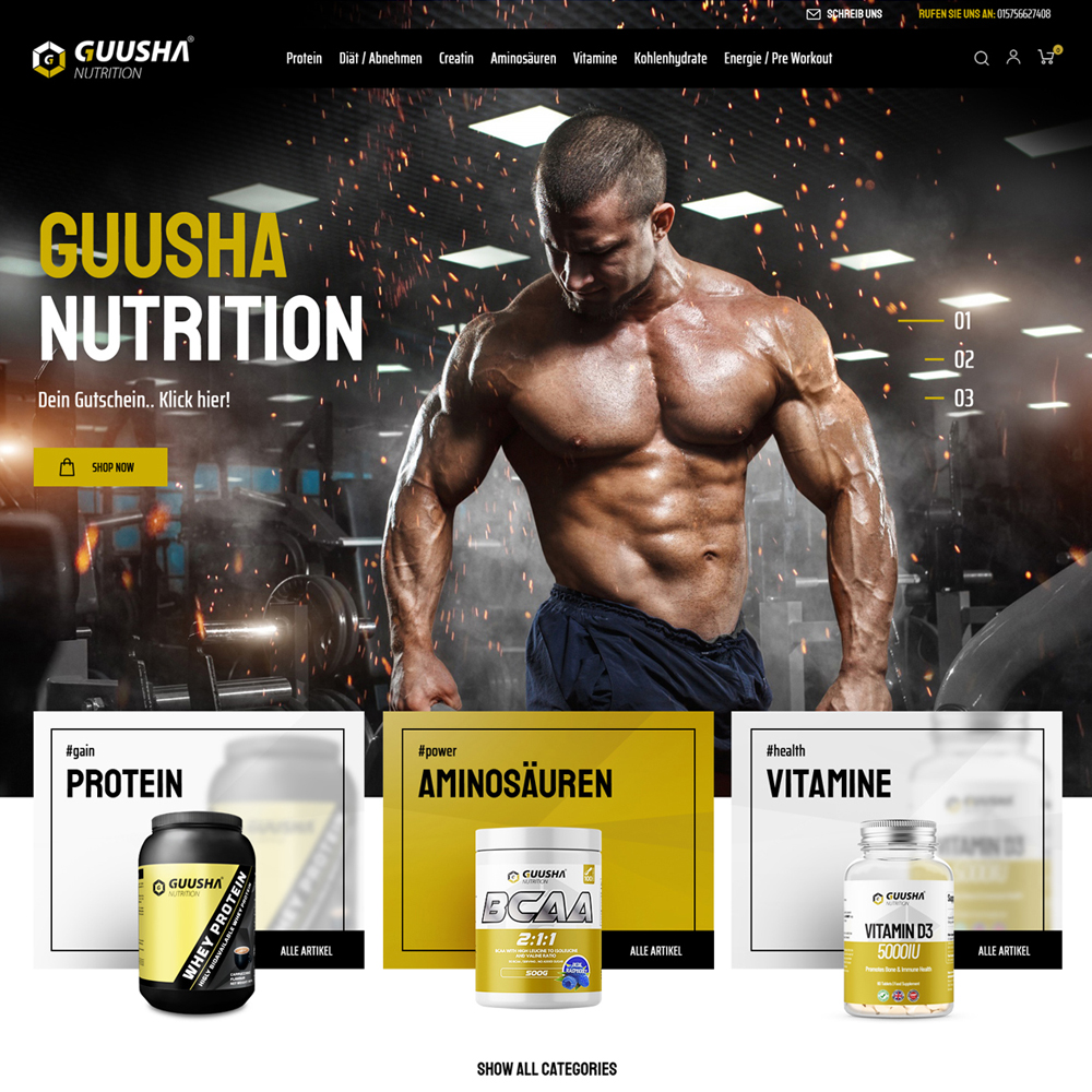 Sklep internetowy Guusha Nutrition