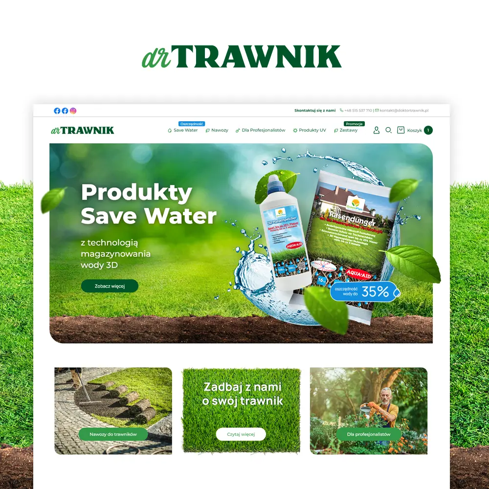 Projektowanie sklepów WWW drtrawnik